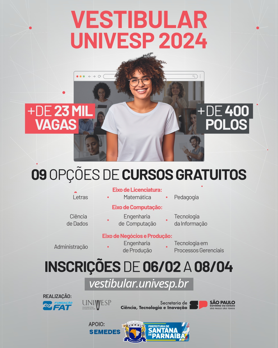 Vestibular UNIVESP 2024 Inscrições Abertas! Jornal Cidade Agora