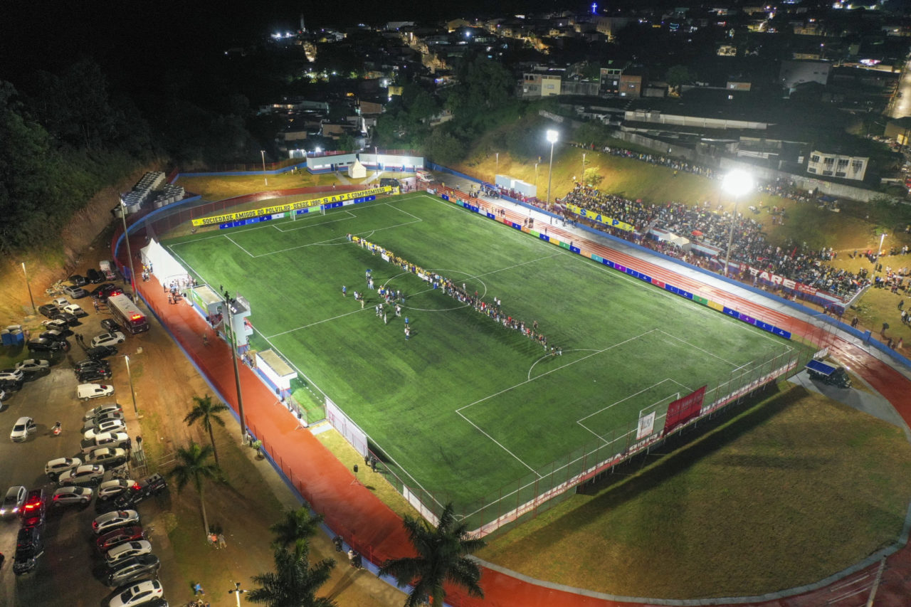 Cajamar celebra a reinauguração do Estádio Municipal Antônio Fachina