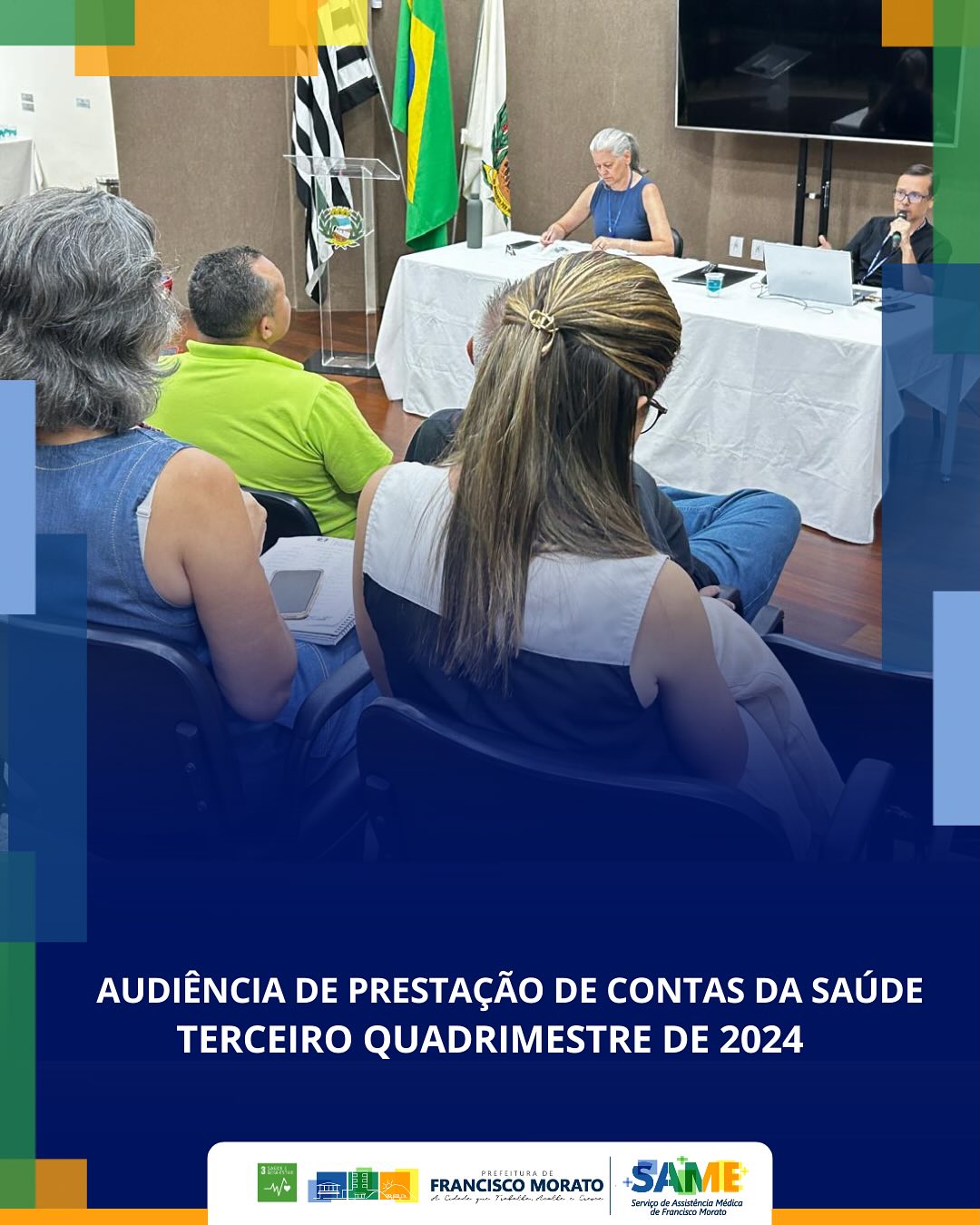 Audiência de Prestação de Contas da Saúde Terceiro Quadrimestre de 2024