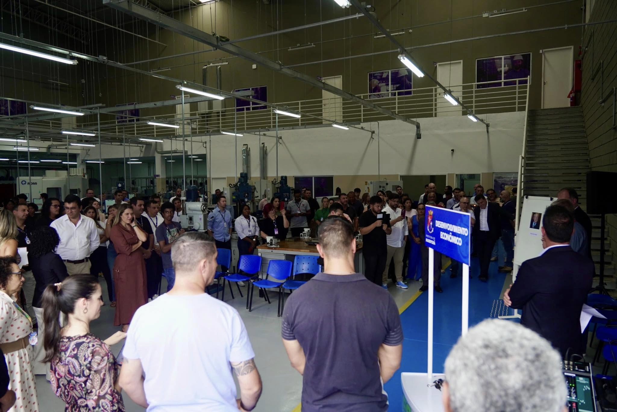 Abertura do ano letivo no Centro Municipal de Formação Profissional Victor Siaulys – SENAI