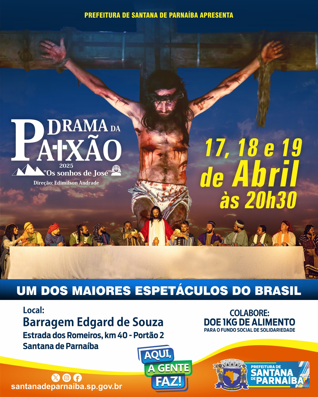 Vem aí o Drama da Paixão 2025- “Os Sonhos de José”